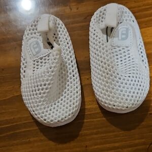 Breathable White Kids Water Shoes